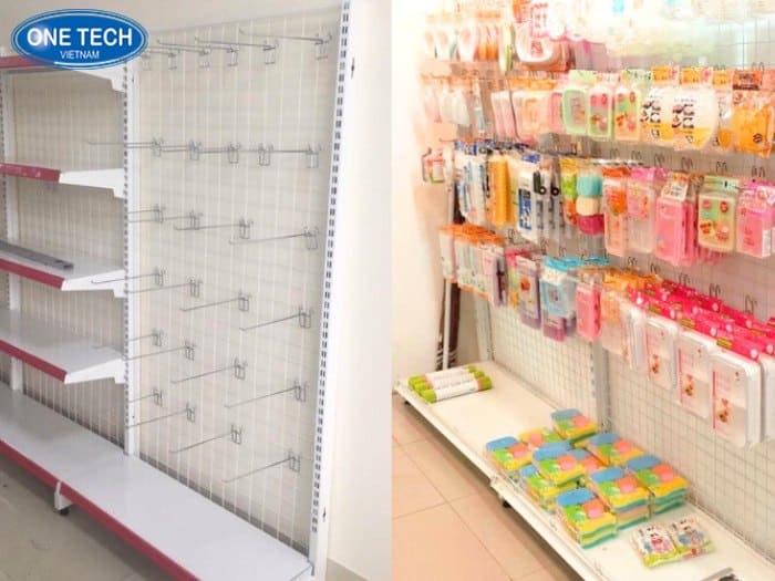 Kệ móc treo lưng lưới