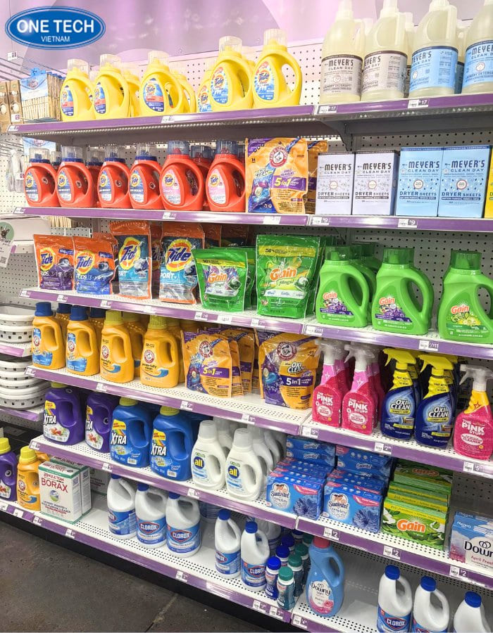 Kệ tôn đục lỗ bày nước giặt chắc chắn