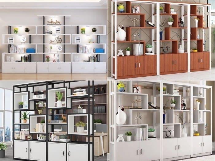 Kệ tủ trưng bày được thiết kế độc đáo