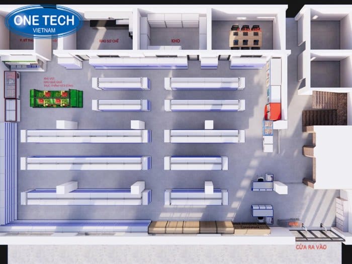 Dịch vụ hỗ trợ khi mua kệ siêu thị ở Lào Cai