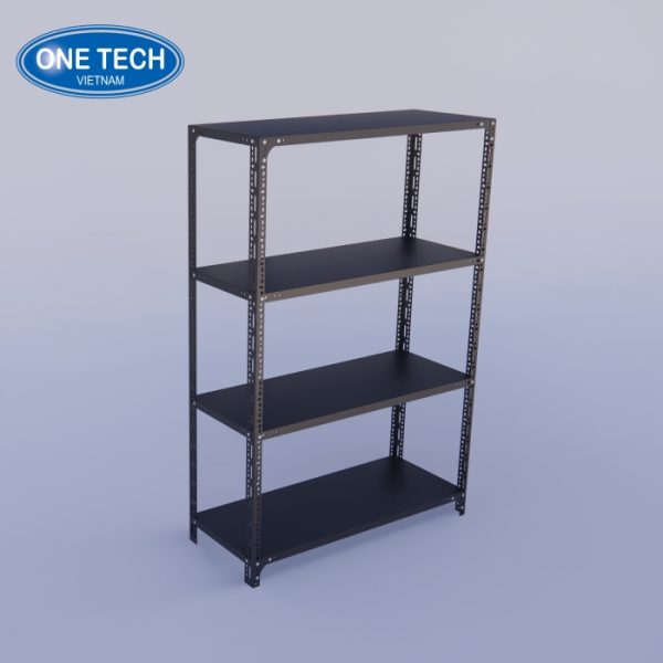 Kệ V cài 4 tầng màu đen