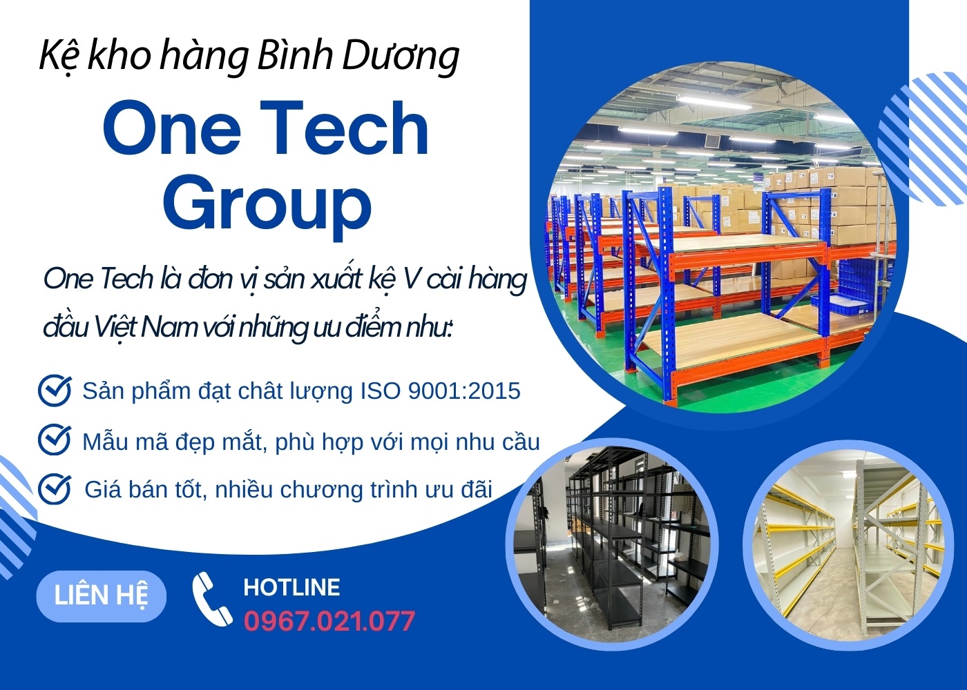 Đơn vị cung cấp kệ kho hàng ở Bình Dương uy tín