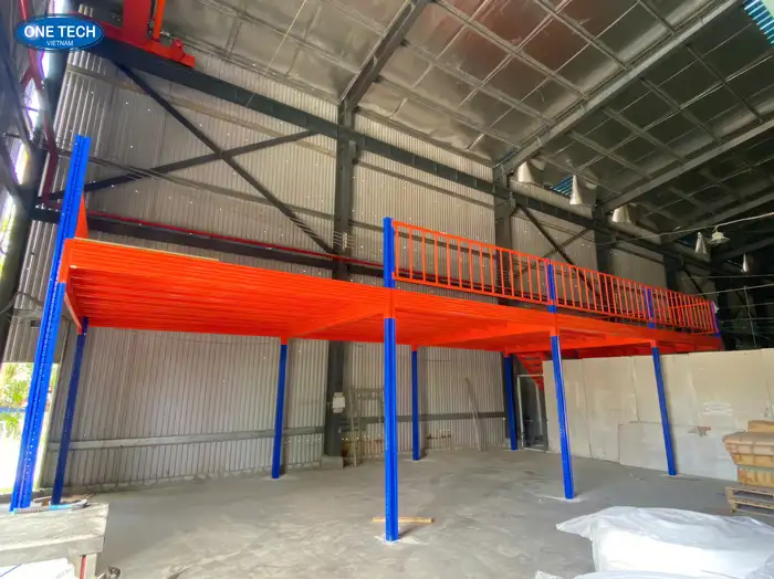 Kệ sàn lửng Mezzanine tại TP HCM