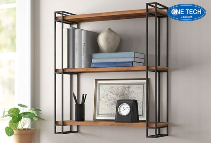 Mẫu kệ để bằng khen treo tường tiết kiệm diện tích