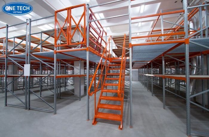 Kệ sàn Mezzanine lưu trữ dược phẩm