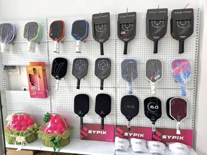 Kệ pickleball tối ưu không gian