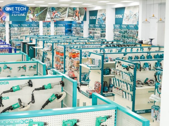 Kệ trưng bày hàng kim khí chất lượng cao, bền bỉ