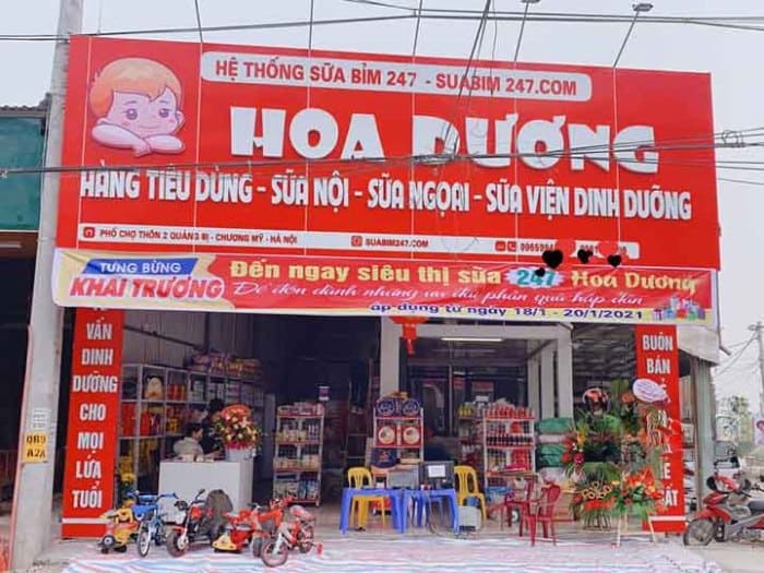 Cửa hàng sữa cá nhân