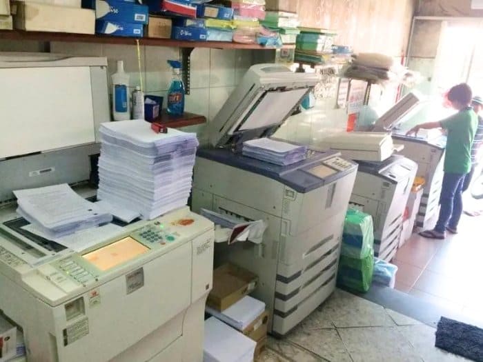 Kinh doanh dịch vụ photocopy