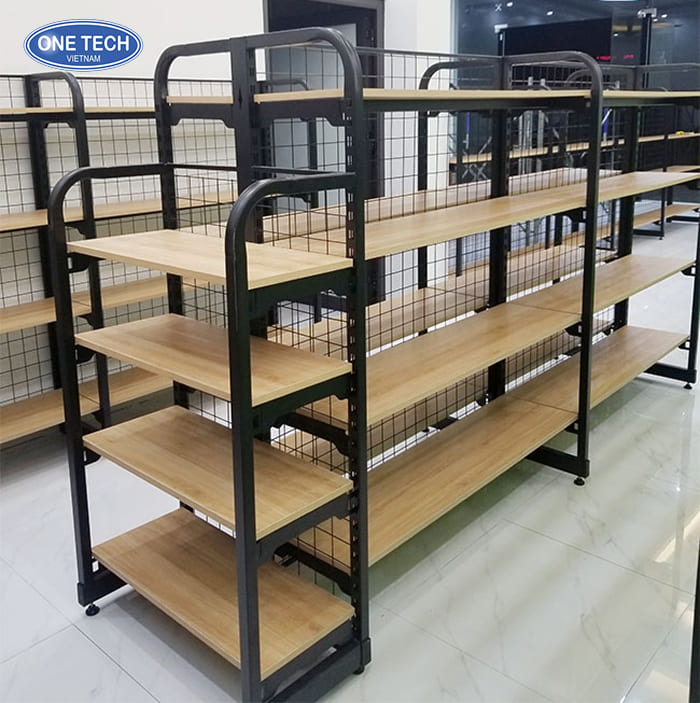 Địa chỉ uy tín cung cấp kệ khung sắt mặt gỗ uy tín