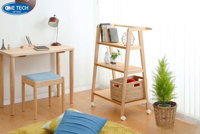 Lưu ý khi chọn mua kệ gỗ có bánh xe