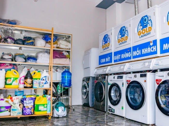 Mở tiệm dịch vụ giặt là