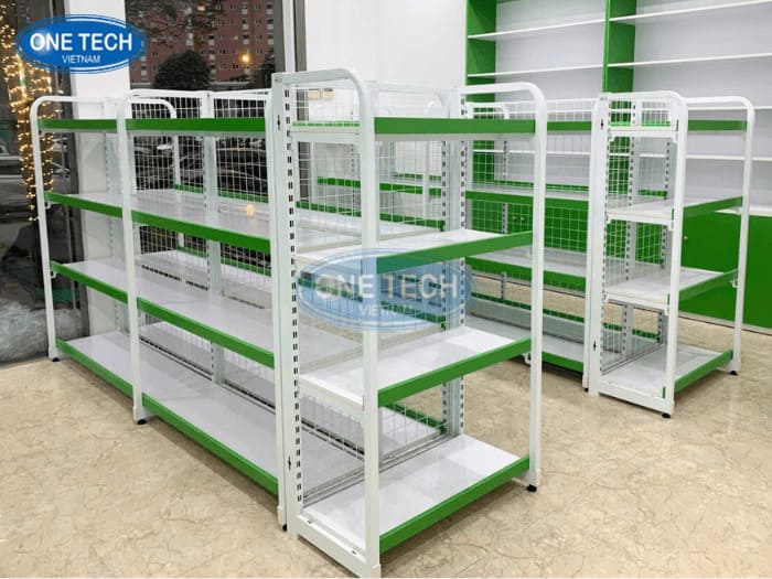 Phân loại kệ lưng lưới theo thiết kế