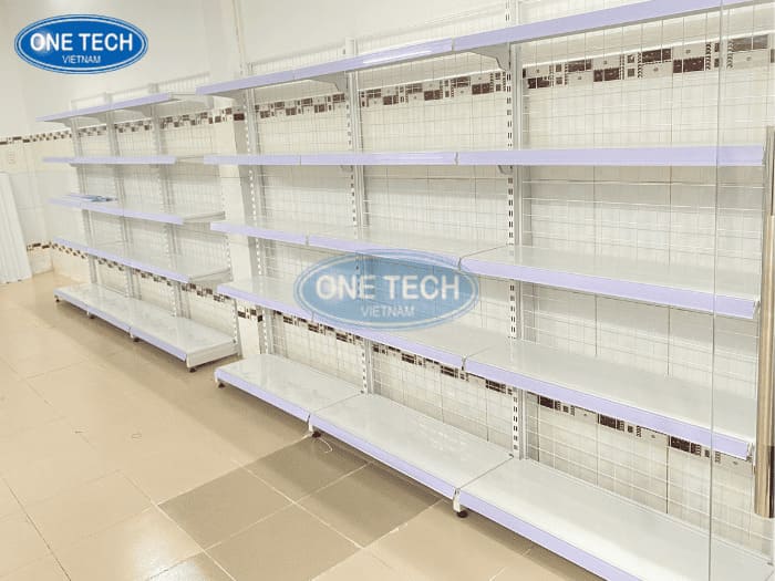 Phân loại kệ siêu thị lưới theo cấu tạo
