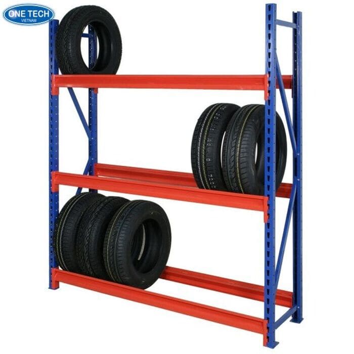 Kệ trung tải trưng bày lốp xe
