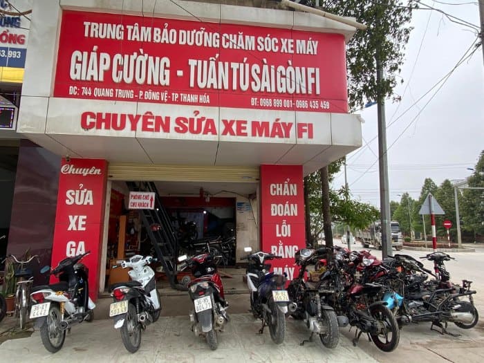 Mở tiệm sửa chữa xe gần khu công nghiệp