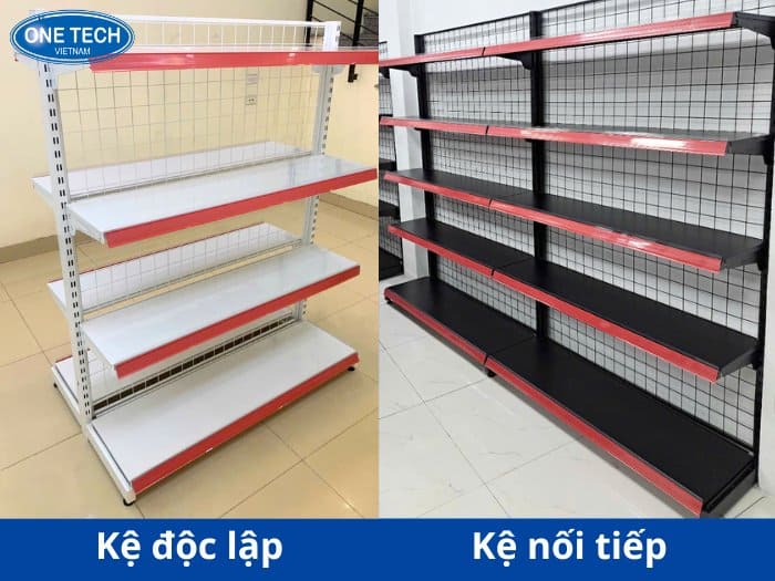Phân biệt kệ độc lập và nối tiếp