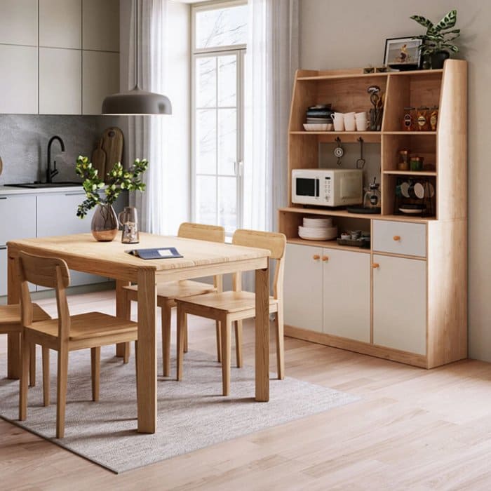 5 xu hướng sử dụng kệ gỗ nhà bếp