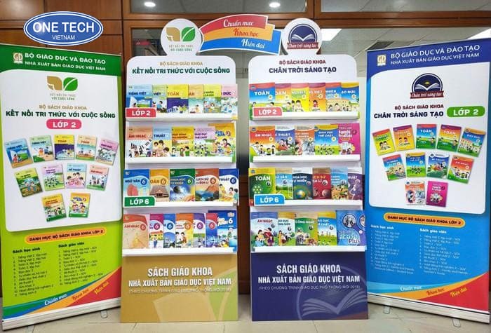 Cách xếp sách trưng bày đẹp theo combo