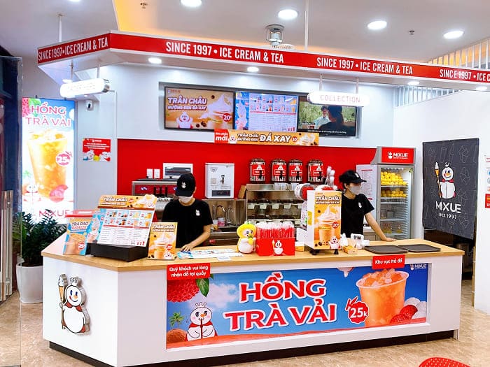 Cửa hàng nhượng quyền Mixue
