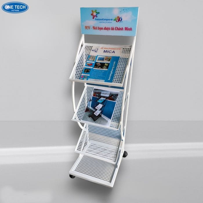 Lựa chọn kệ để catalogue phù hợp nhu cầu