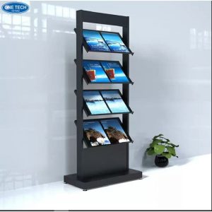 Kệ gỗ đựng catalogue