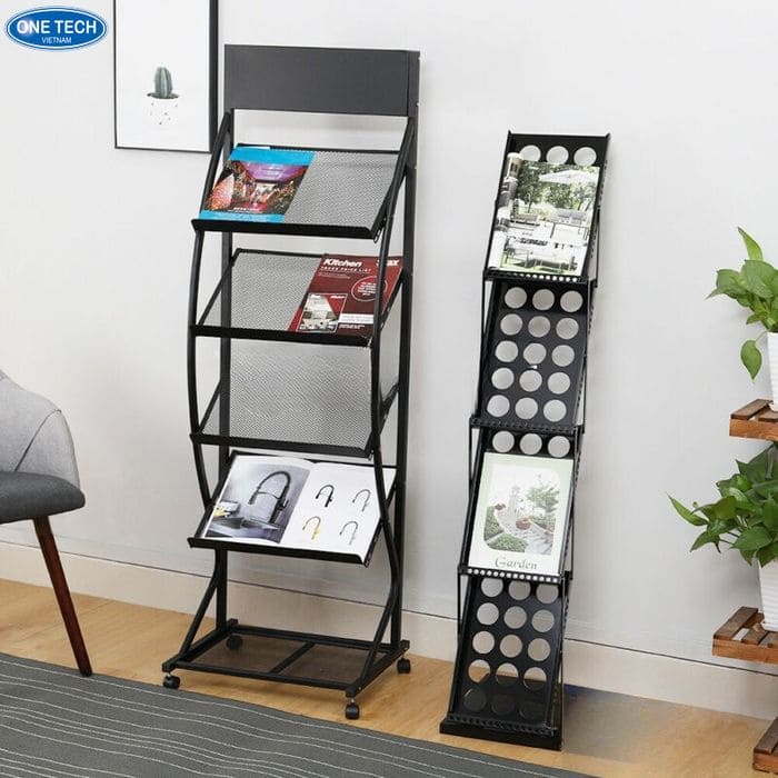 Kệ sắt đựng catalogue