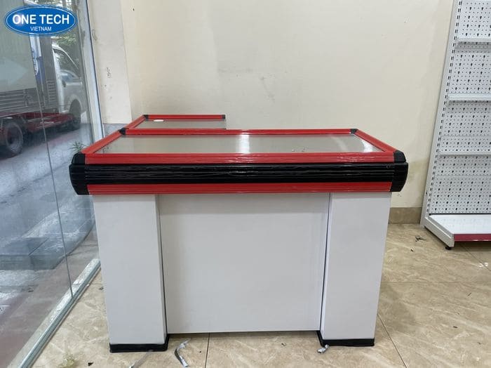 Quầy thu ngân siêu thị thanh lý 1m5