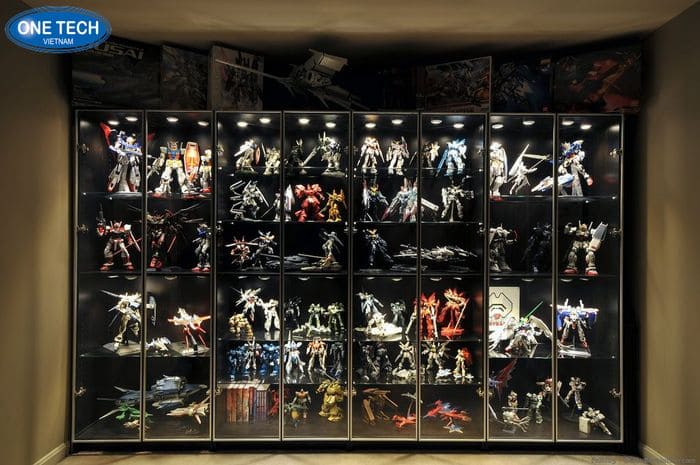 Tầm quan trọng của tủ kệ trưng bày Gundam