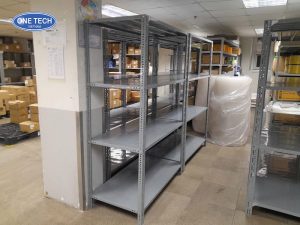 cách lắp kệ sắt v lỗ