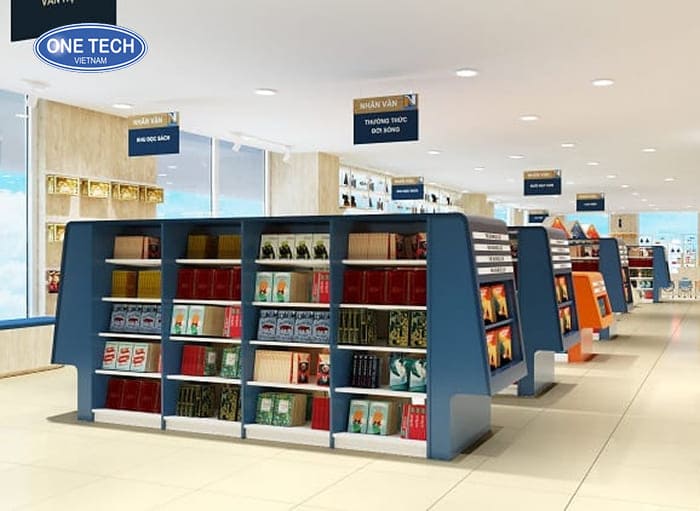 Trưng bày sách đẹp nhất theo bộ, series trên kệ gỗ