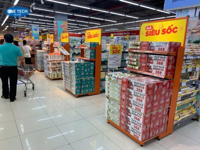Đầu kệ siêu thị