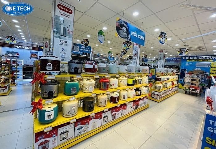 Đơn vị cung cấp giá kệ trưng bày đồ gia dụng chất lượng, đủ mẫu mã