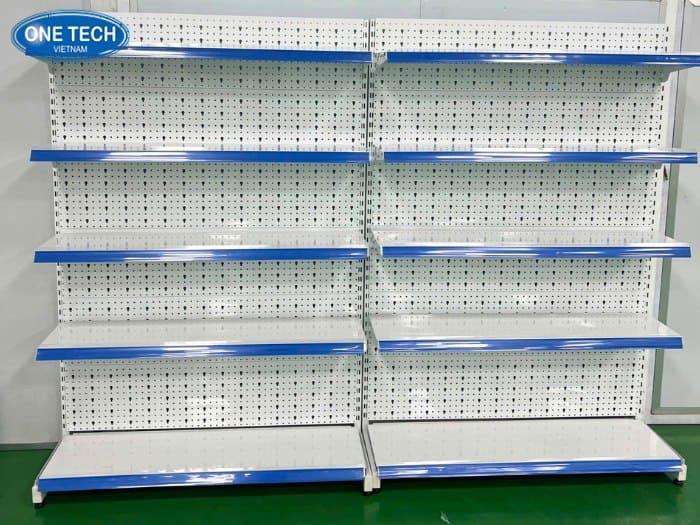 Kệ đựng đồ nghề cơ khí màu trắng
