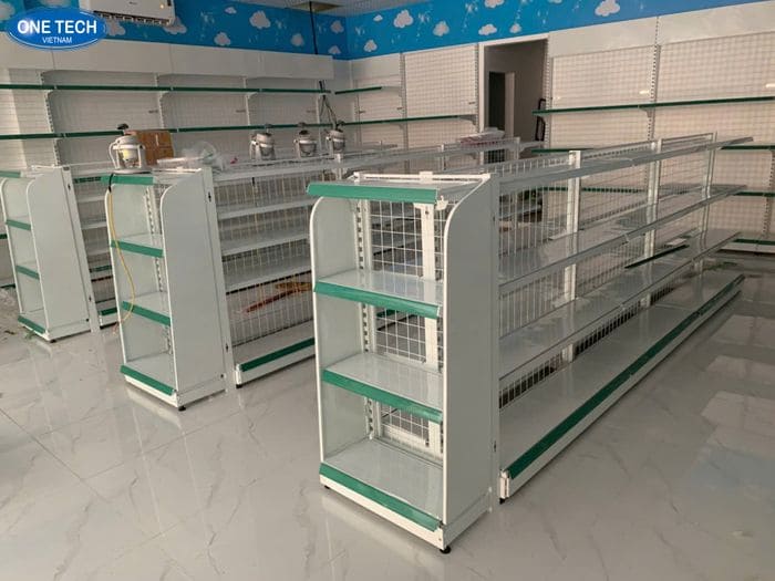 Kệ đôi siêu thị Bình Dương