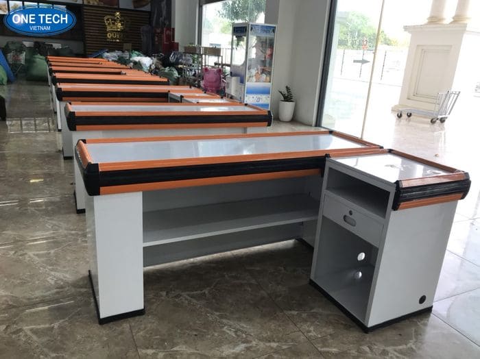 Quầy thu ngân siêu thị thanh lý 04