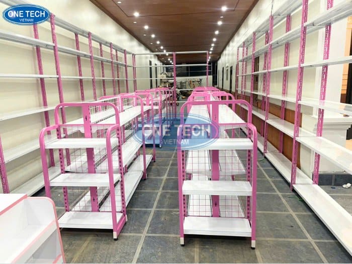 Quy trình mua và thi công - lắp đặt kệ siêu thị tại TP.HCM