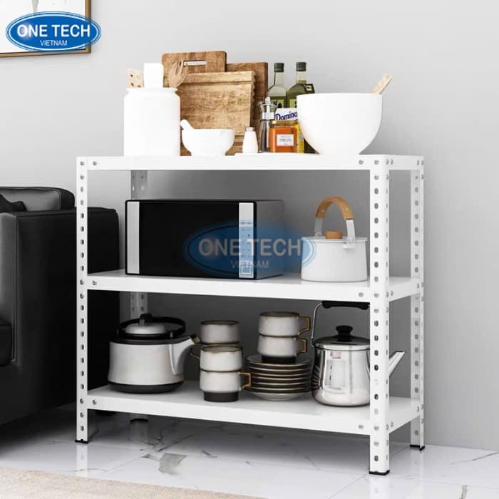 Kệ 3 tầng sắt v lỗ 