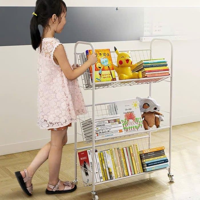 Kệ có bánh xe cho bé