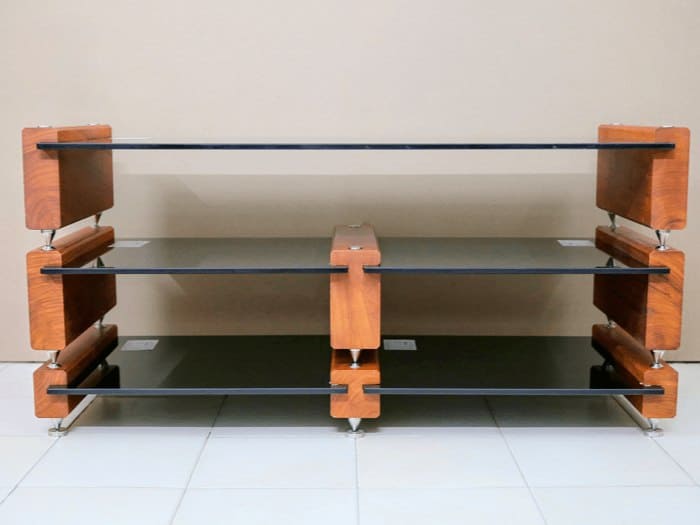 Kệ kính cường lực cao cấp decor không gian