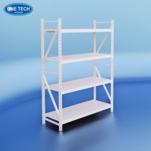 Thông số kỹ thuật của kệ trung tải màu trắng