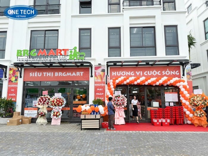 Thông tin chung về dự án lắp đặt kệ siêu thị BRGMart
