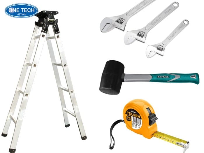 Chuẩn bị dụng cụ cần thiết