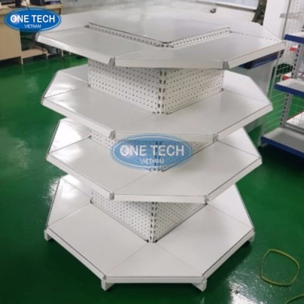Đơn vị sản xuất kệ bát giác chất lượng
