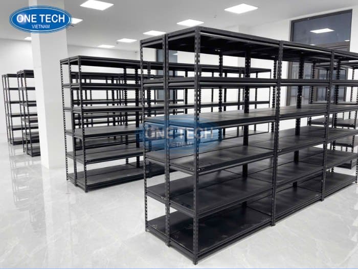 Kệ V cài thông minh, chịu lực tối đa 150kg/tầng