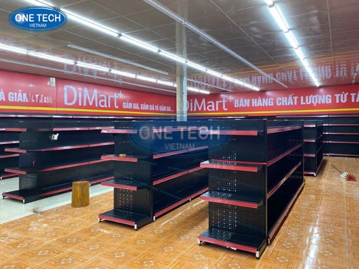 Kệ siêu thị tại Hà Tĩnh, giải pháp trưng bày hiệu quả