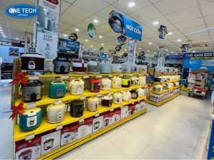 Kệ bày hàng đồ gia dụng tải trọng cao