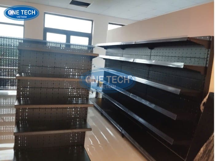 Lắp đặt kệ siêu thị cho BRG Mart 05