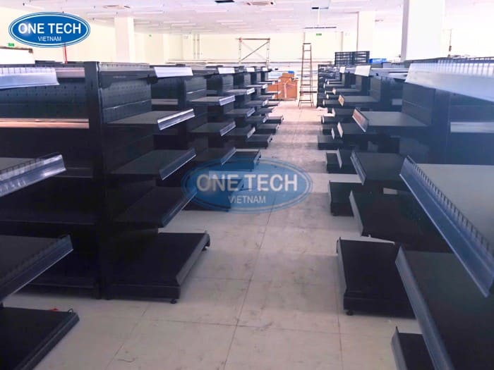 Lắp đặt dự án kệ siêu thị cho BRG Mart 07