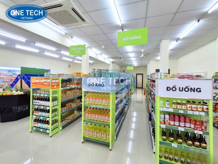 Dự án kệ trưng bày cho hệ hống bách hóa bưu điện